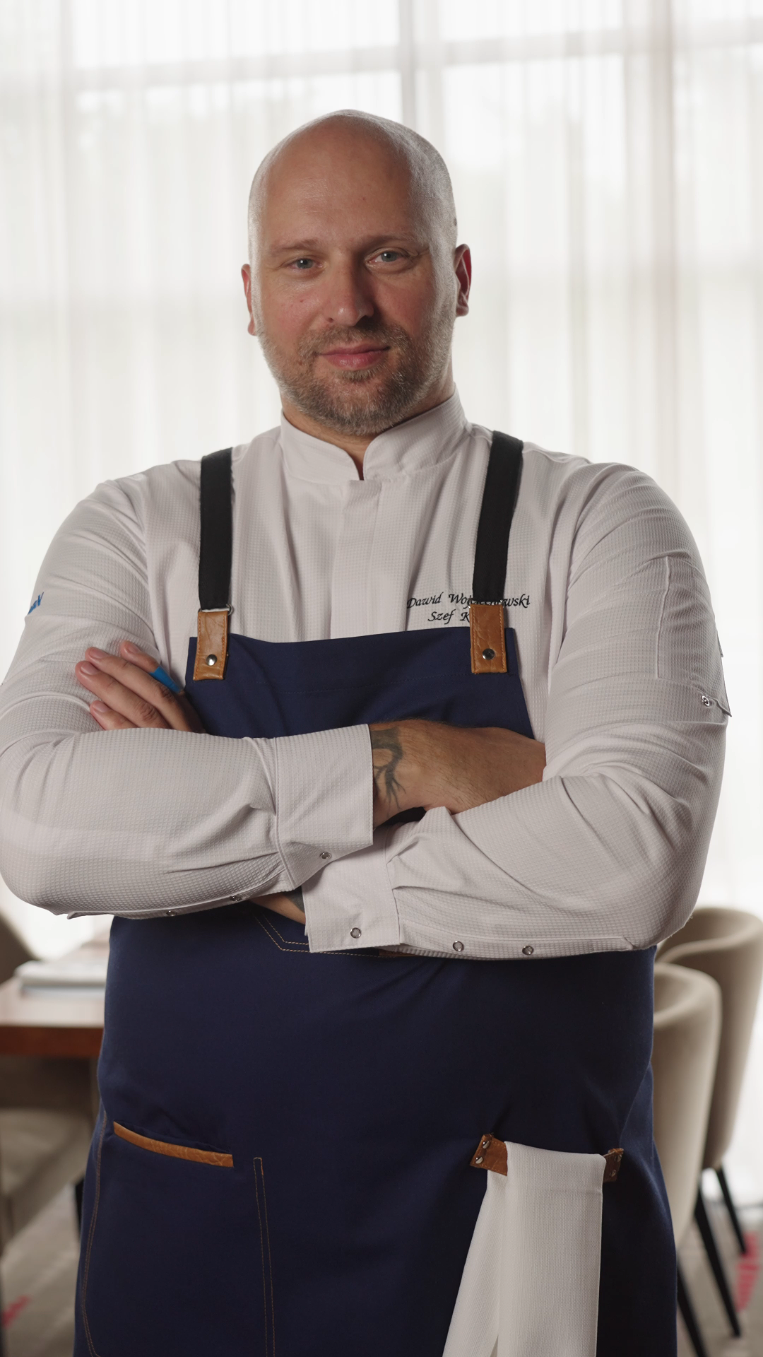 Fartuch kucharski wzór15F